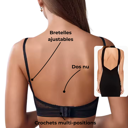 Lissia Soutien-gorge invisible dos nu