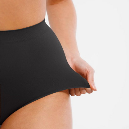 Culotte Haute Antibactérienne Sans Couture – Ventre Plat & Fesses Galbées