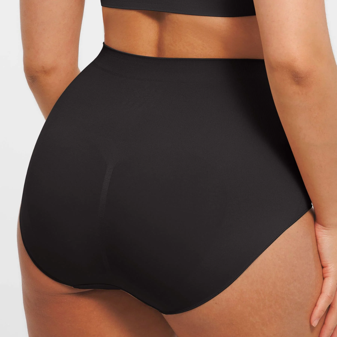 Culotte Haute Antibactérienne Sans Couture – Ventre Plat & Fesses Galbées