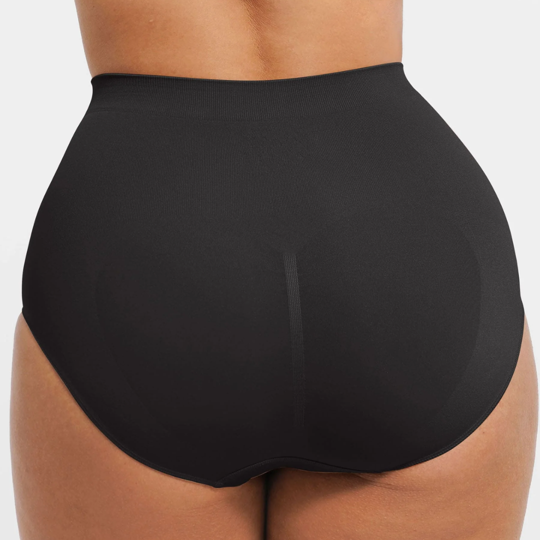 Culotte Haute Antibactérienne Sans Couture – Ventre Plat & Fesses Galbées