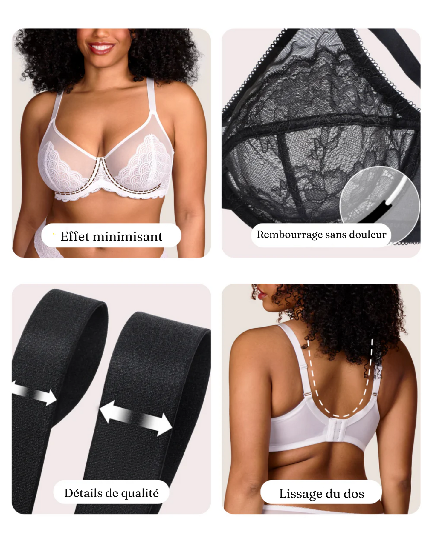Soutien-gorge minimiseur