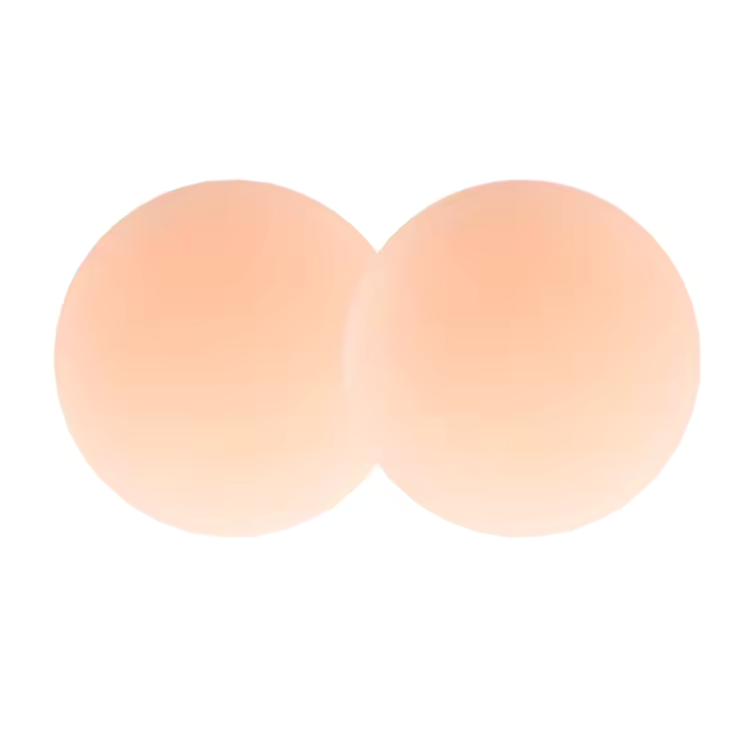 Cache-tétons effet nude en silicone