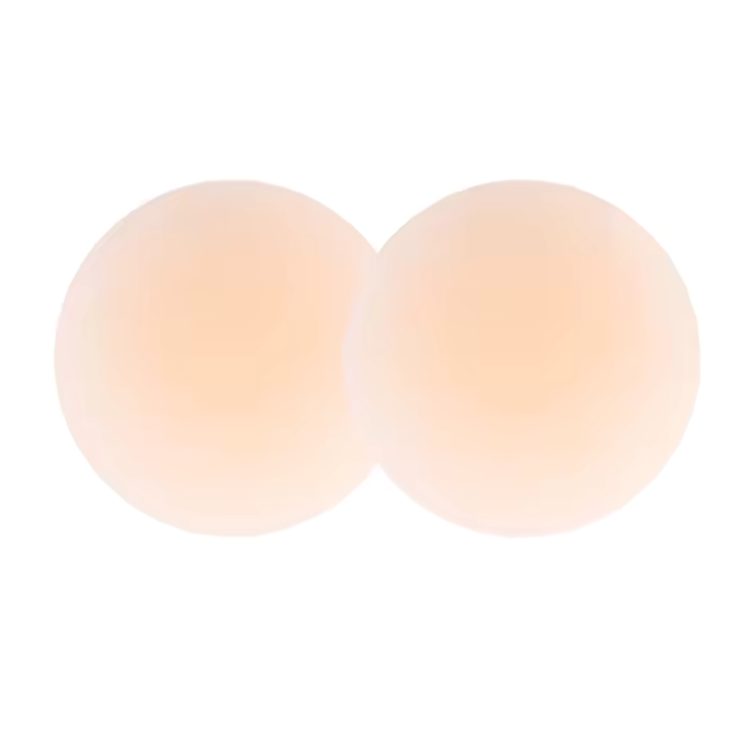 Cache-tétons effet nude en silicone